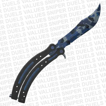 Butterfly | Blue camo